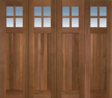 wood garage doors